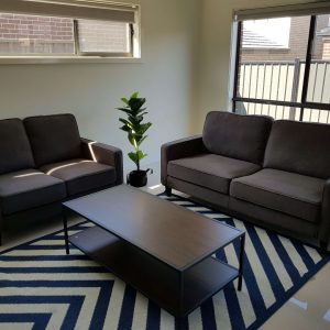 Apartment 2.5 Seater Fabric Lounge Suite