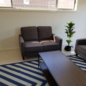 Apartment 2 Seater Fabric Lounge Suite