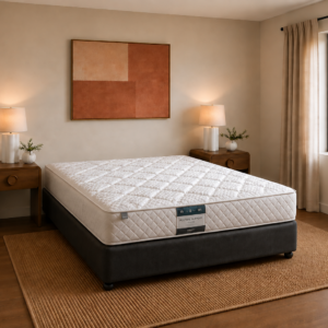 Queen Size Posture Support Deluxe Medium Mattress & Base
