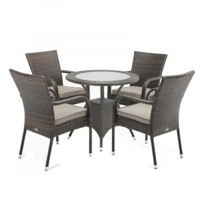 Dove 5 Piece Outdoor Dining Setting