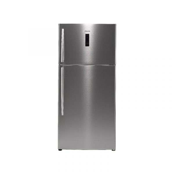 HISENSE 436L FROST FREE STAINLESS STEEL TOP MOUNT REFRIGERATOR