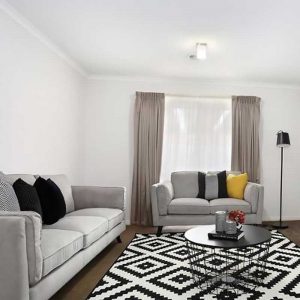 Margaret Plush 2 Seater Fabric Lounge Suite