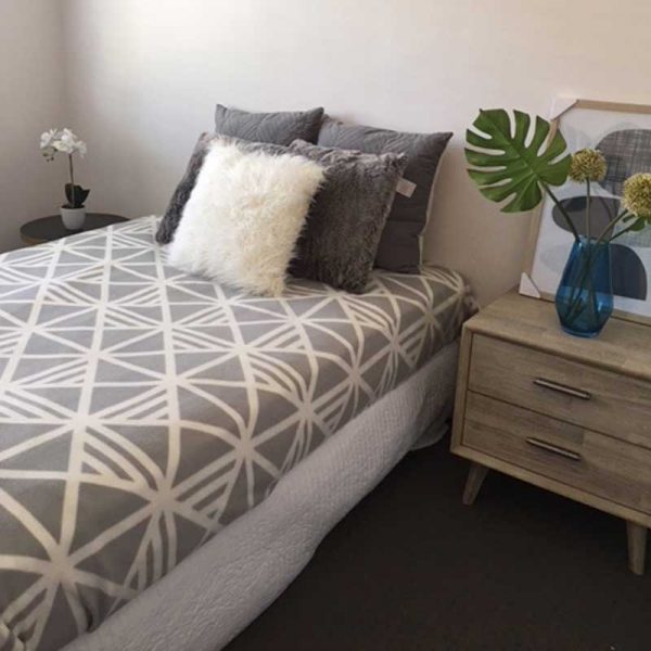 Seattle Bed Side Styled Table - Click on Rentals