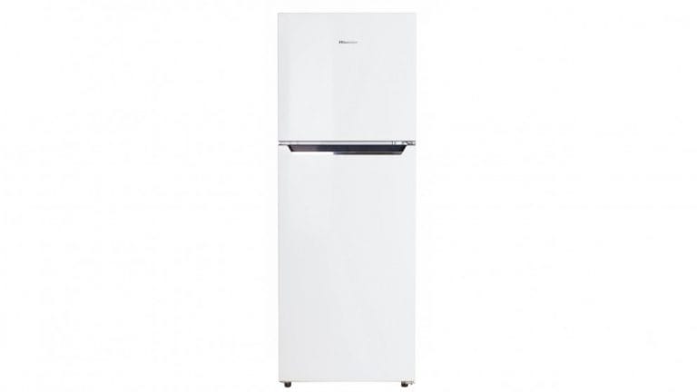 hisense white fridge