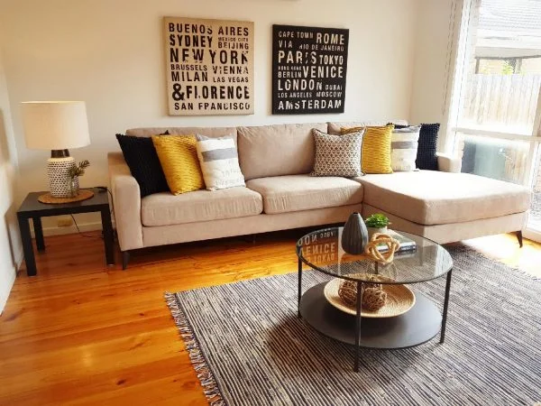 Woodbridge 3 Seater Lounge Suite & Chaise - Click on Rentals