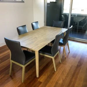 Seattle 7 Piece Dining Setting W/Chairs