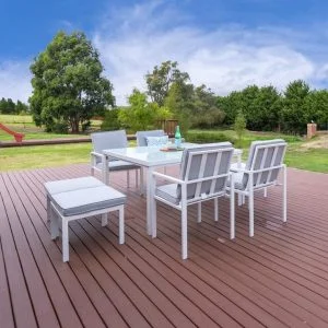 Trevi 9 Piece Outdoor Dining Setting