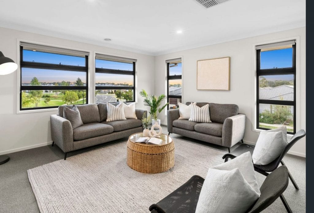 Ascot 3 + 2 Seater Lounge Suite for Rent Melbourne