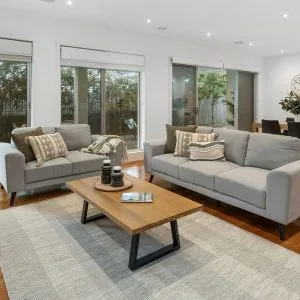 Cooper 2 Seater Fabric Lounge Suite
