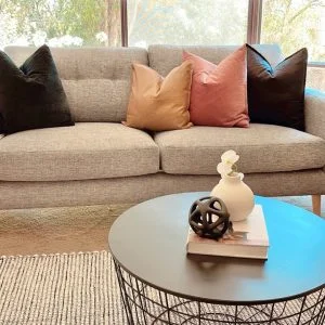 Sari 2 Seater Fabric Lounge Suite