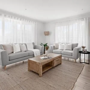 Emerson Fabric 3 + 2 Seater Lounge Suite