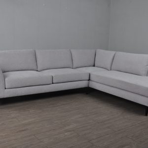 Kayla 3 Seater Fabric Lounge Suite with RH Chaise
