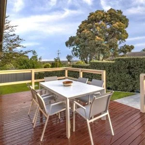 Icaria 7 Piece White Outdoor Setting