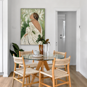 Prouve Glass 5 Piece Dining Setting