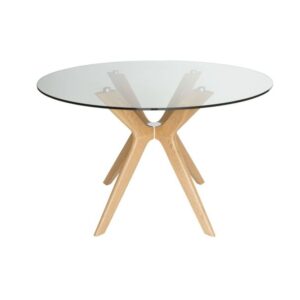 Doreen Glass 5 Piece Dining Setting