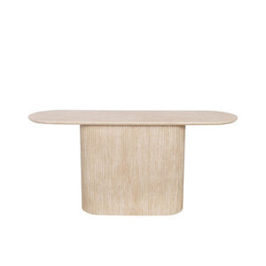 Travertine Console