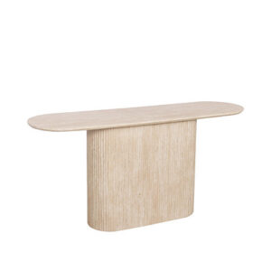 Travertine Console