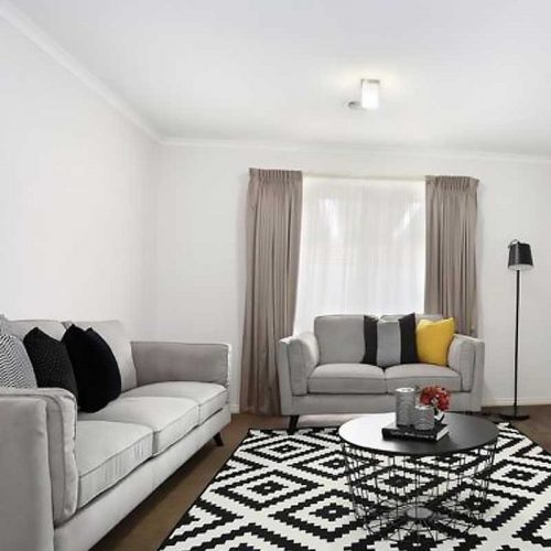 Margaret Plush 3 + 2 Seater Fabric Light Grey Lounge Suite
